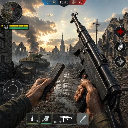 Biểu tượng World War 2－FPS Shooting Games